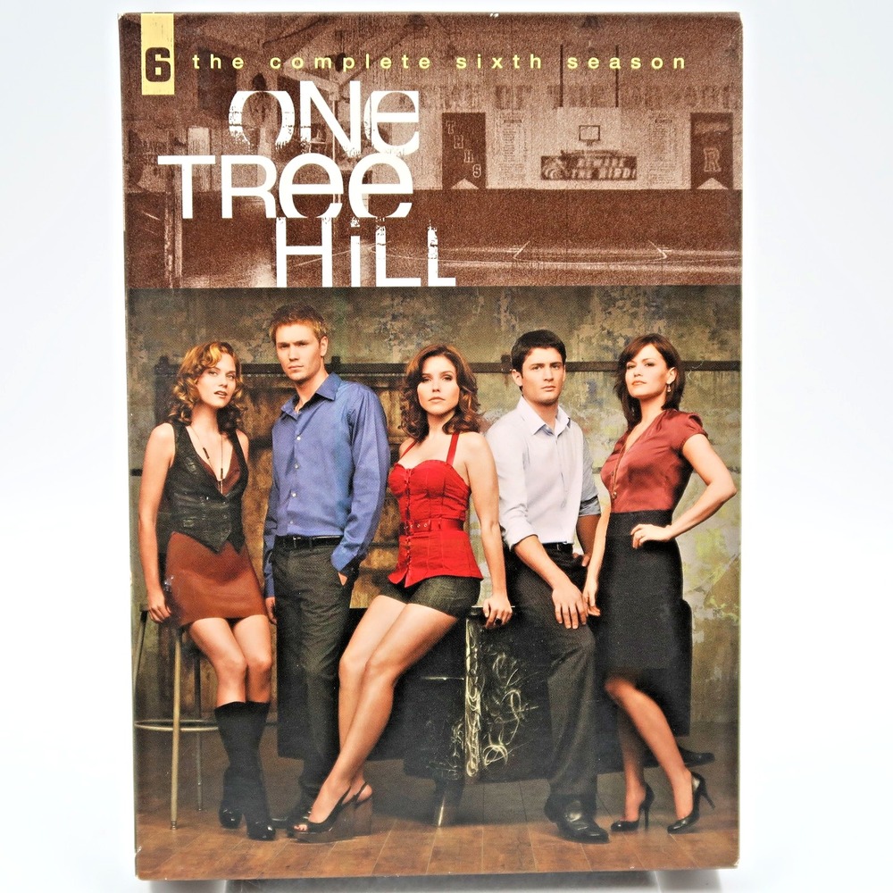 One Tree Hill Complete Sixth Season DVD 2009 Sophia Bush James Lafferty Box Set